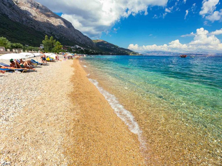 Barbati beach, Corfu island, Greece